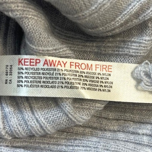 Daily Practice by Anthropologie Textured Column Sweater Dress Grey Size 1X NWT - Picture 12 of 12